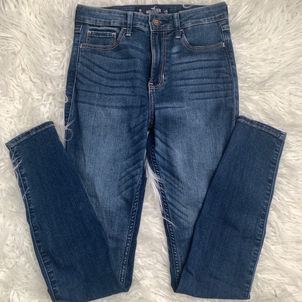 Hollister high rise super skinny jeans